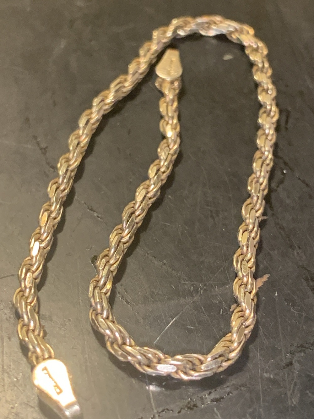 Vermeil gold bracelet